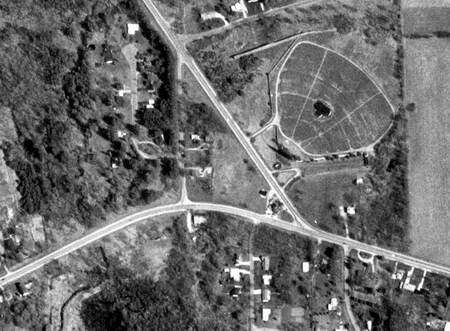 West Point Drive-In Theatre - AERIAL PHOTO - PHOTO FROM TERRASERVER
